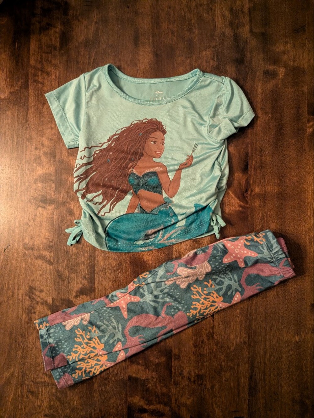 Disney The Little Mermaid Two Piece Set/ Girls 2T